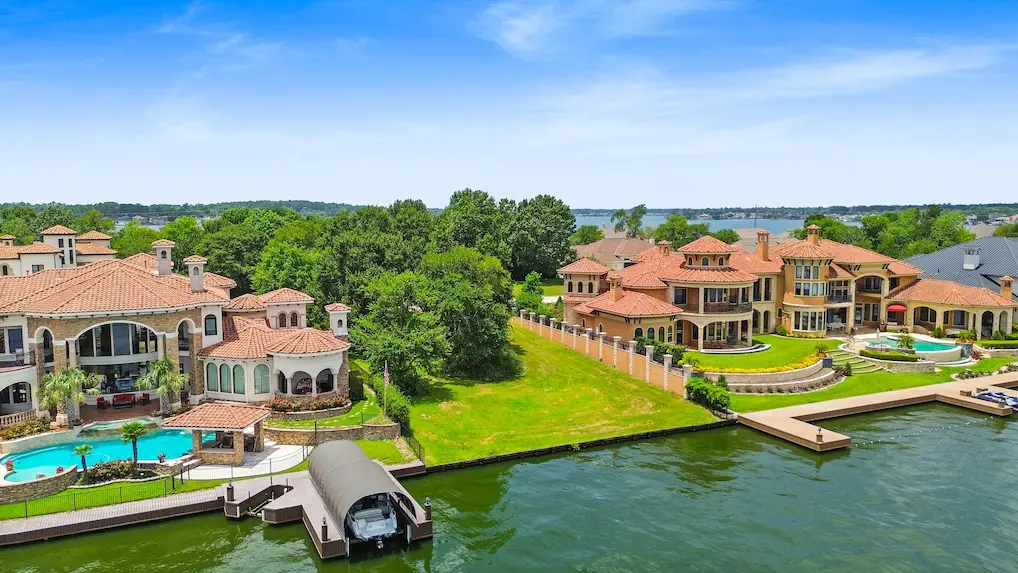 A lot, surrounded by neighboring homes, ideal for family living.