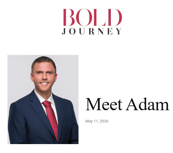 Adam Olsen Featured in Bold Journey: The Mindset Behind Our Growth